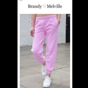 BRANDY MELVILLE Rosa Sweatpants